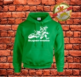 Supermoto Hoodie Grn