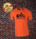 Seitenwagen ( Sidecar ) T-Shirt Orange