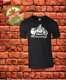 Seitenwagen ( Sidecar ) T-Shirt Schwarz