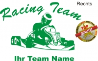 Aufkleber Kart Team Grn