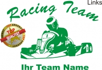 Aufkleber Kart Team Grn