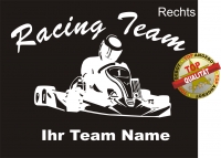 Aufkleber Kart Team Wei