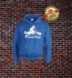 Kart Racing Kapuzenpulli Blau