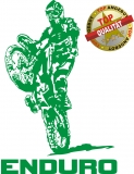 Enduro Aufkleber Grn