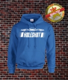 Hoodie Holeshot Blau