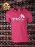 Downhill T-Shirt Magenta Wei