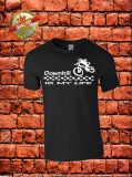 Downhill T-Shirt Schwarz Wei