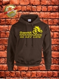 Downhill Hoodie Braun Gelb