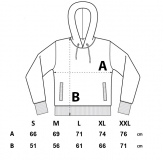 Downhill Hoodie Rot Wei