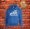 Supermoto Hoodie Blau