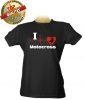 I Love Motocross Damen T-Shirt