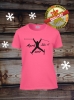 Apr Ski Damen T-Shirt Pink / Schwarz