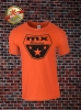 MX Racing T-Shirt Orange Schwarz