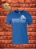 Downhill T-Shirt Blau Wei