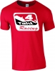 4T T-Shirt Rot Neues Logo